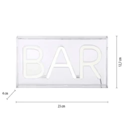 LED-Tischleuchte Neon Bar, USB