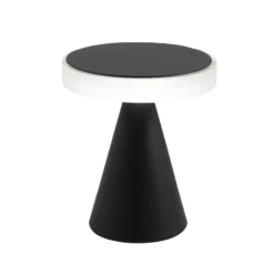 LED-Tischleuchte Neutra, Höhe 27 cm, schwarz, Touchdimmer