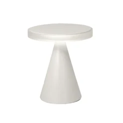 LED-Tischleuchte Neutra, Höhe 27 cm, weiß, Touchdimmer