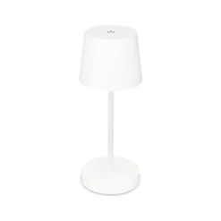 LED-Tischleuchte Piha mit Akku, weiß
