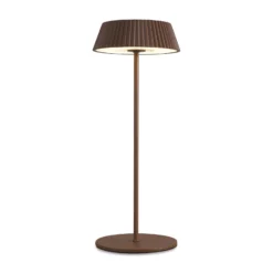 LED-Tischleuchte Relax mit Fuß, corten, akkubetrieben, IP54