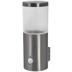 LEDVANCE Außenwandlampe Endura Classic Ebro Sensor Edelstahl