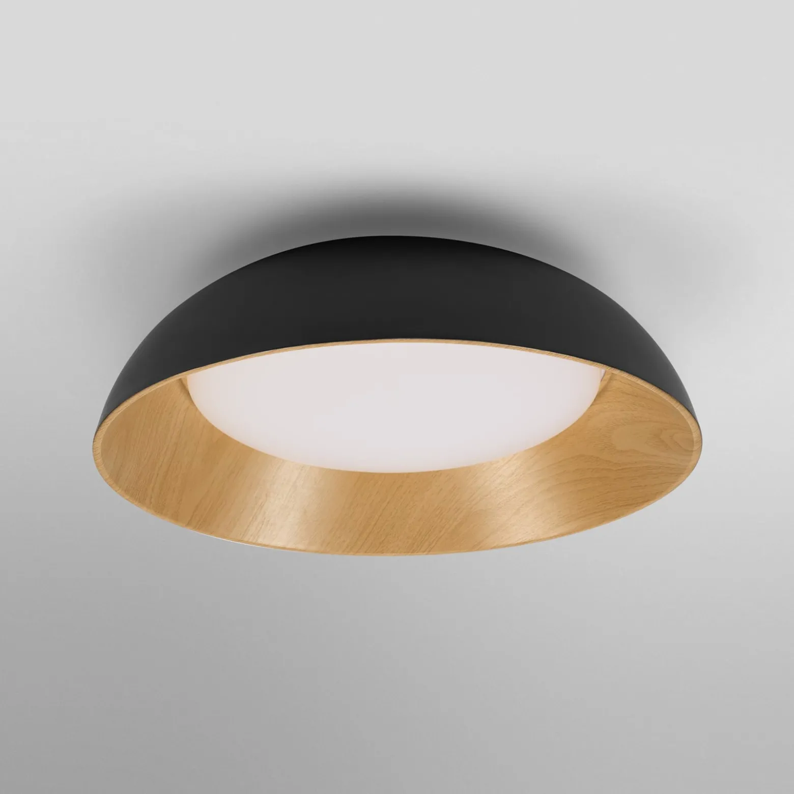 LEDVANCE LED-Deckenleuchte Orbis Alva, schwarz, Metall