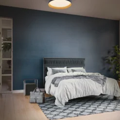 LEDVANCE LED-Deckenleuchte Orbis Livia Ø 43 cm, grau, Metall