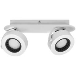 LEDVANCE LED-Deckenstrahler Venus, 3.000 K, 2-fl., weiß