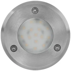 LEDVANCE LED-Erdspießleuchte Endura Hybrid Spike, Edelstahl