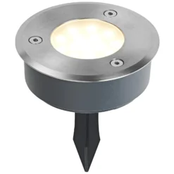 LEDVANCE LED-Erdspießleuchte Endura Hybrid Spike, Edelstahl
