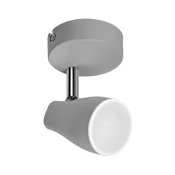 LEDVANCE Pear LED-Anbauspot GU10 1-flammig grau