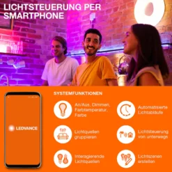 LEDVANCE SMART+ WiFi Circle Control LED-Außenleuchte, Kamera