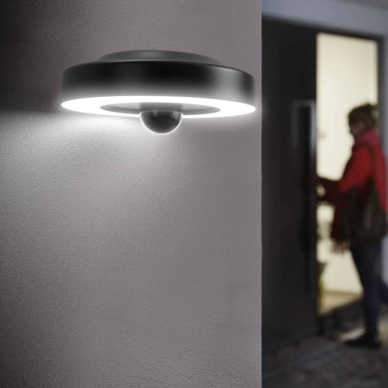 LEDVANCE SMART+ WiFi Circle Control LED-Außenleuchte, Kamera