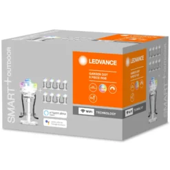 LEDVANCE SMART+ WiFi Garden Dot LED-Spot 9er-Set