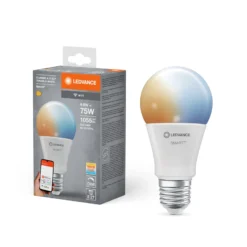 LEDVANCE SMART+ WiFi LED-Leuchtmittel Classic, E27 9,5 W CCT