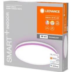 LEDVANCE SMART+ WiFi Orbis Circle CCT RGB weiß