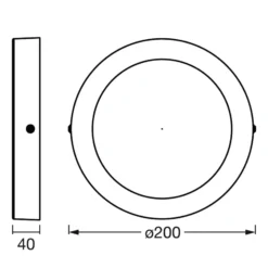 LEDVANCE SMART+ WiFi Orbis Downlight Surface Ø20cm