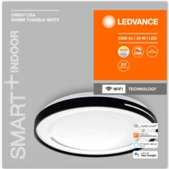 LEDVANCE SMART+ WiFi Orbis Lisa LED-Deckenlampe