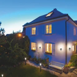 LEDVANCE SMART+ WiFi Outdoor Pipe Wall, RGBW