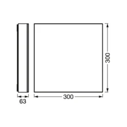 LEDVANCE SMART+ WiFi Planon FL Sparkle 30x30 cm