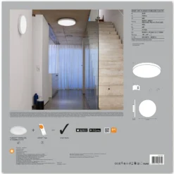 LEDVANCE SMART+ WiFi Planon LED-Panel CCT Ø45cm