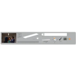 LEDVANCE SMART+ WiFi Planon LED-Panel CCT 80x10cm