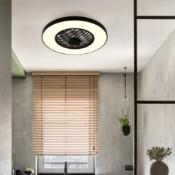LED-Ventilator Linköping leise CCT RGB Remote Lautsprecher