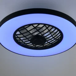 LED-Ventilator Linköping leise CCT RGB Remote Lautsprecher
