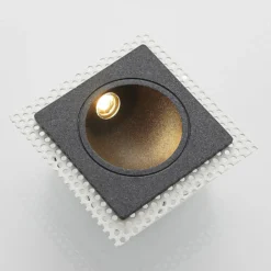 LED-Wandeinbauleuchte Pordis, IP65, eckig