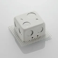 LED-Wandeinbauleuchte Pordis, IP65, rund