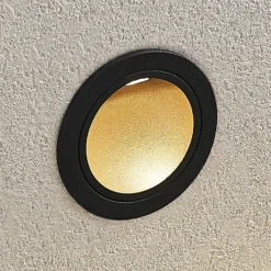 LED-Wandeinbauleuchte Pordis, IP65, rund