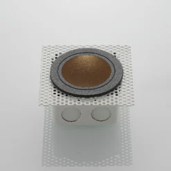 LED-Wandeinbauleuchte Pordis, IP65, rund