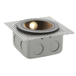 LED-Wandeinbauleuchte Pordis, IP65, rund