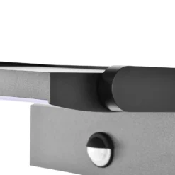 LED-Wandlampe CMD 9081, Sensor, anthrazit, 21 cm, CCT, IP54
