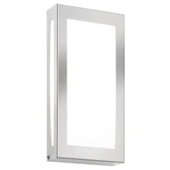 LED-Wandleuchte Aqua Rain Mini mit BWM, edelstahl