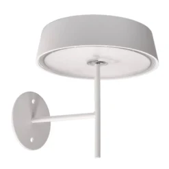 LED-Wandleuchte Miram mit Akku, dimmbar, weiß