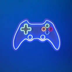 LED-Wandleuchte Neon Gamer, USB