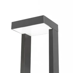 LED-Wegelampe CMD 9050, Höhe 65 cm, anthrazit, Metall, IP65