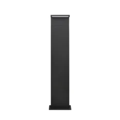 LED-Wegelampe Ravi, anthrazit, Höhe 100 cm, Metall, IP65
