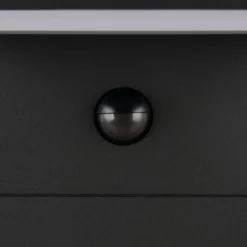LED-Wegelampe Ravi, anthrazit, Höhe 100 cm, Sensor, IP54