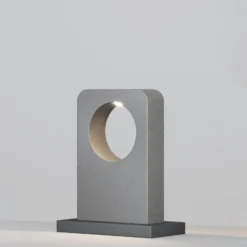 LED-Wegeleuchte BETONE, Höhe 49 cm, grau, Zement, IP65