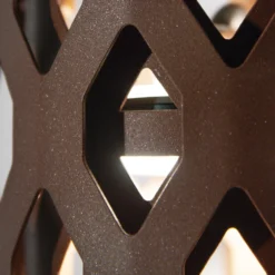 LED-Wegeleuchte Charlotte, corten, Höhe 63 cm, IP65