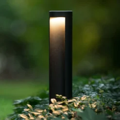 LED-Wegeleuchte Combo, schwarz, 65 cm, Aluminium, IP54