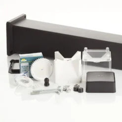 LED-Wegeleuchte Elisa 800, schwarz, klar, 10W CCT