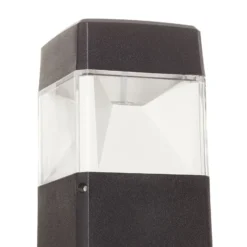 LED-Wegeleuchte Elisa 800, schwarz, klar, 10W CCT