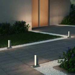 LED-Wegeleuchte MARIZA, Höhe 50 cm, anthrazit, Metall, IP65