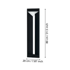 LED-Wegeleuchte Nembro IP54 aus Aludruckguss