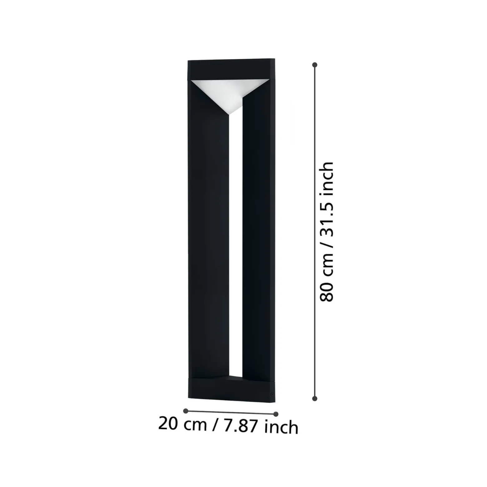 LED-Wegeleuchte Nembro IP54 aus Aludruckguss