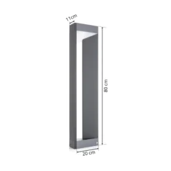 LED-Wegeleuchte Nembro IP54 aus Aludruckguss