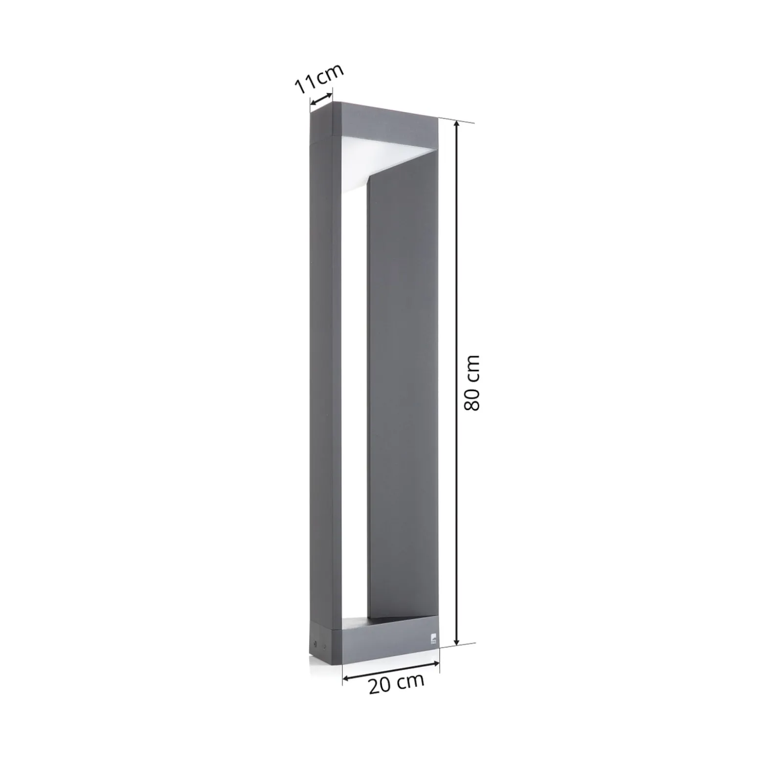 LED-Wegeleuchte Nembro IP54 aus Aludruckguss