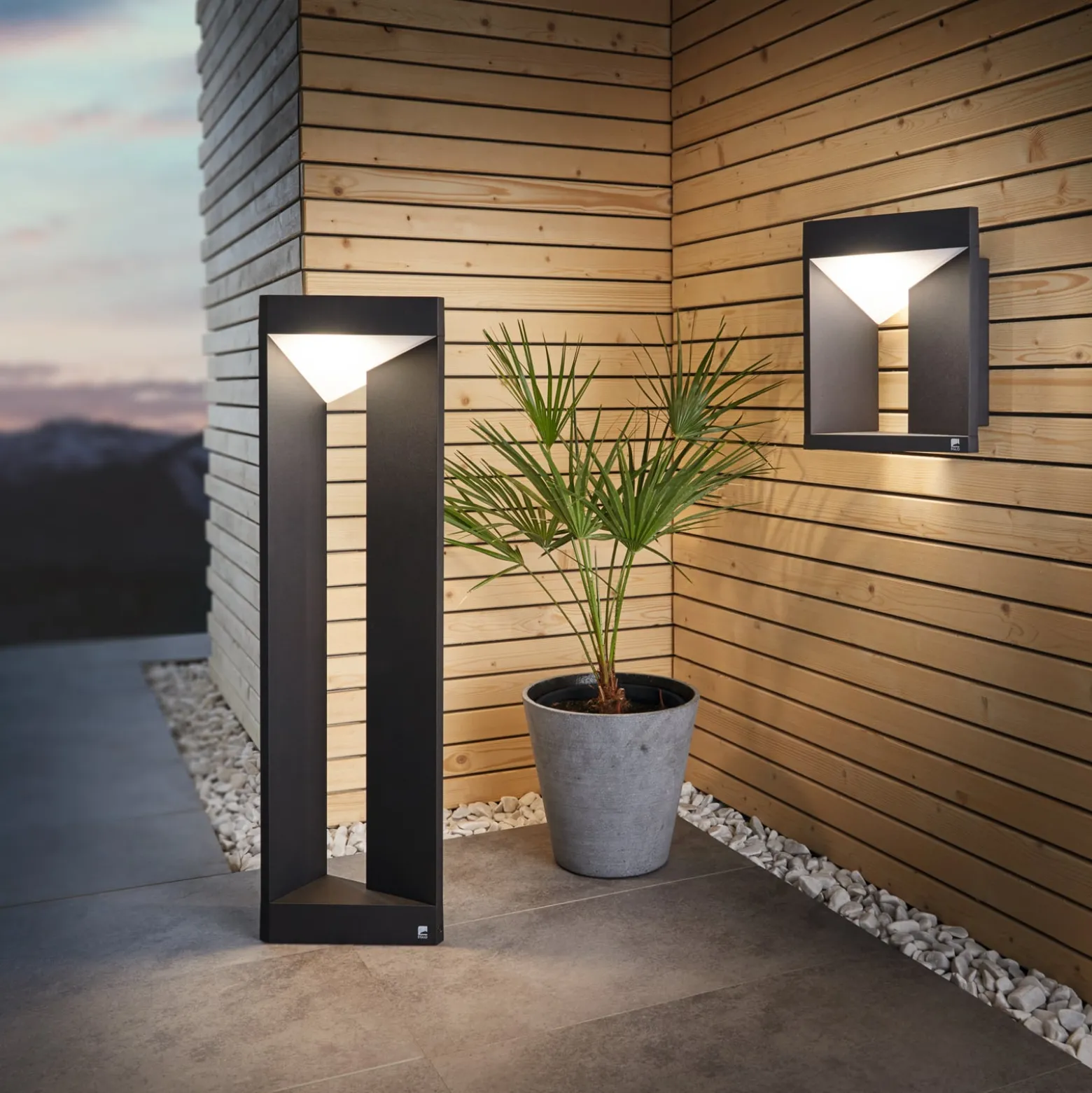 LED-Wegeleuchte Nembro IP54 aus Aludruckguss