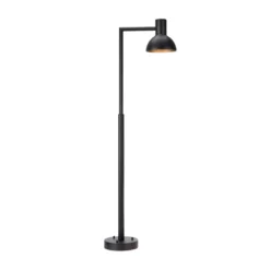LED-Wegeleuchte Nubi, schwarz, IP44, dimmbar, Höhe 115 cm