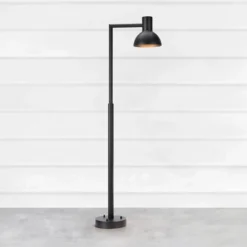 LED-Wegeleuchte Nubi, schwarz, IP44, dimmbar, Höhe 115 cm